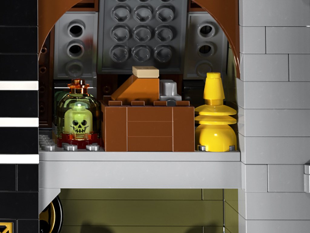 Lego haunted house brickset hot sale